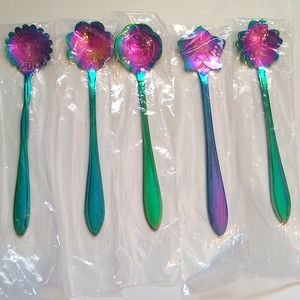 Beautiful Small Utensils For Coffee, Tea, and/or Sugar Spoons